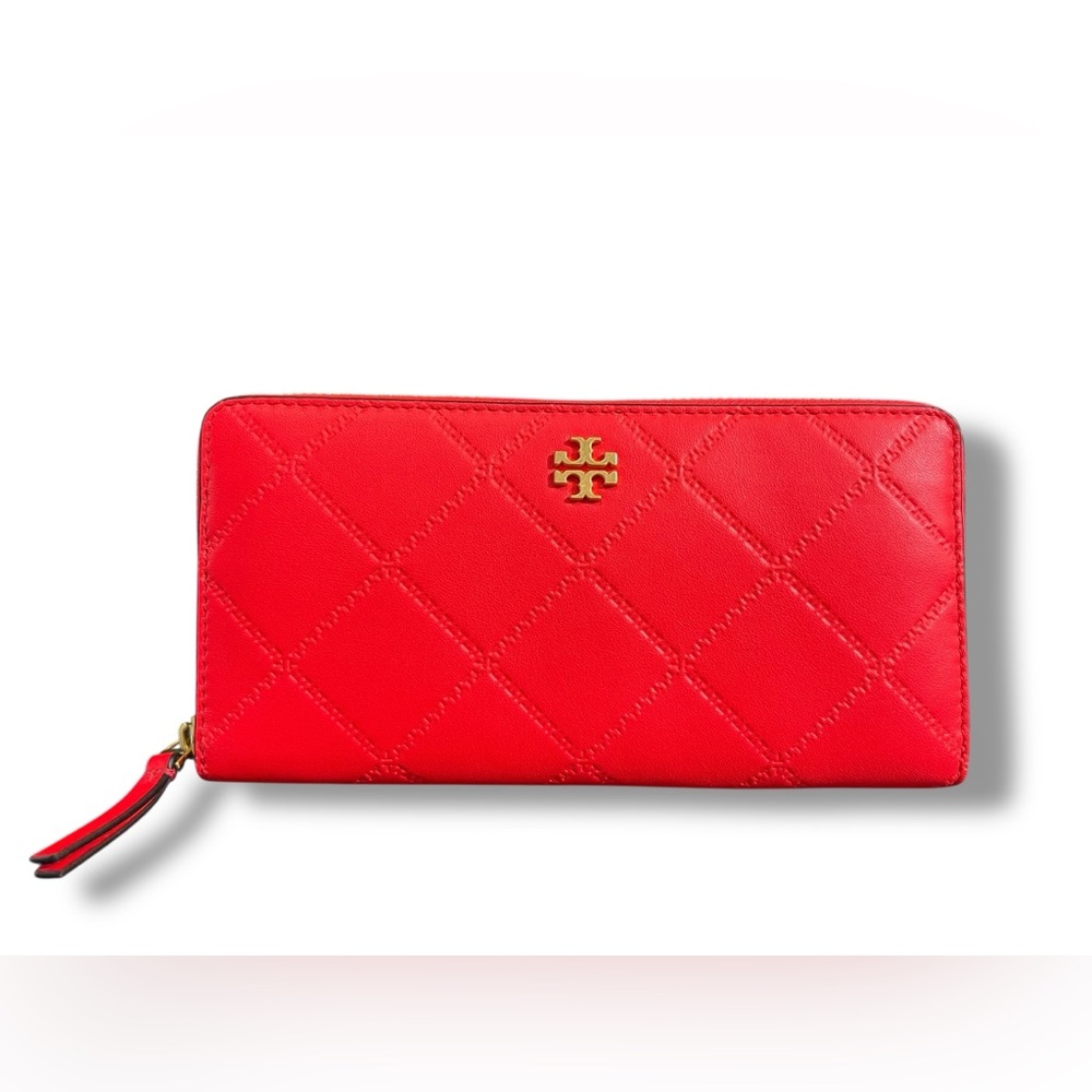 NWOT Tory Burch Georgia Zip Continental Wallet